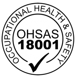 OHSAS 18001 Occupational Health & Safety Badge