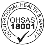 OHSAS 18001 Occupational Health & Safety Badge