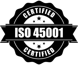 ISO 45001 Certified Badge
